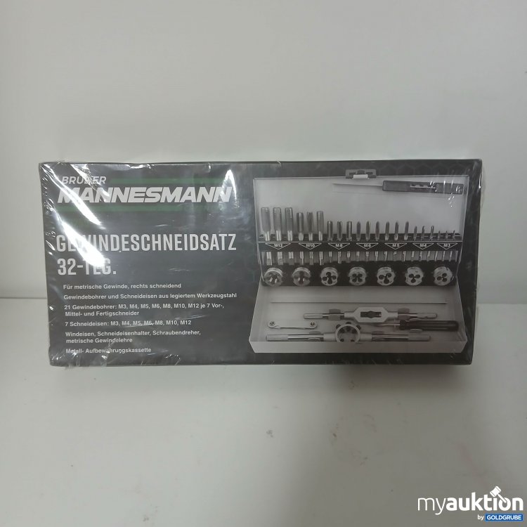Artikel Nr. 913006 Artikel Nr. 913006: Bruder Mannesmann Gewindeschneidsatz 32-Tlg. M53250-B