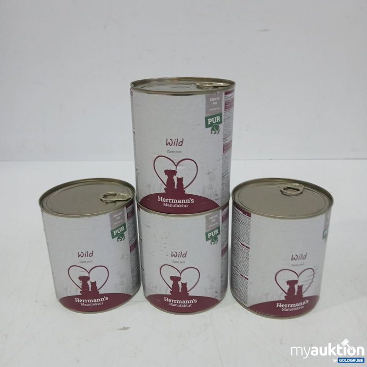 Artikel Nr. 954006 Artikel Nr. 954006: Herrmann's Wild 4x800 g