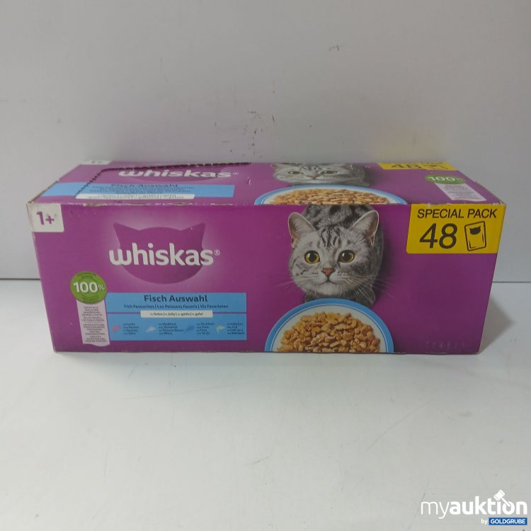 Artikel Nr. 981006 Artikel Nr. 981006: Whiskas Fisch Auswahl Special Pack 48×85g