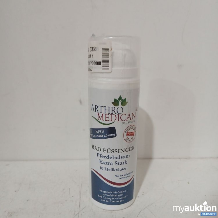 Artikel Nr. 984006: ARTHRO MEDICAN Bad Füssinger Pferdebalsam Extra Stark 150ml