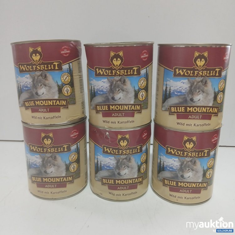 Artikel Nr. 998006: Wolfsblut Hundefutter Adult Wild mit Kartoffeln 6x800g