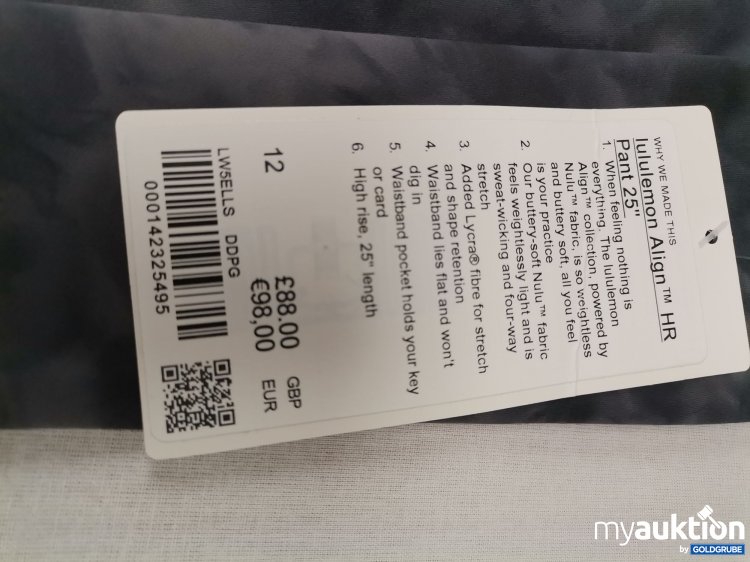 Artikel Nr. 727007 Artikel Nr. 727007: Lululemon Tights
