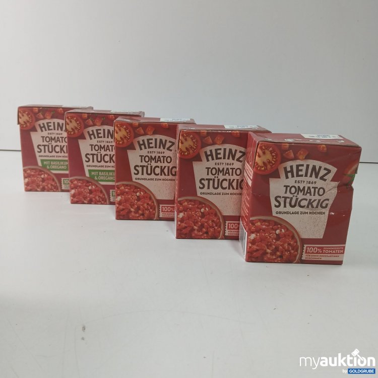 Artikel Nr. 809007 Artikel Nr. 809007: Heinz Tomato Stückig 5x390g