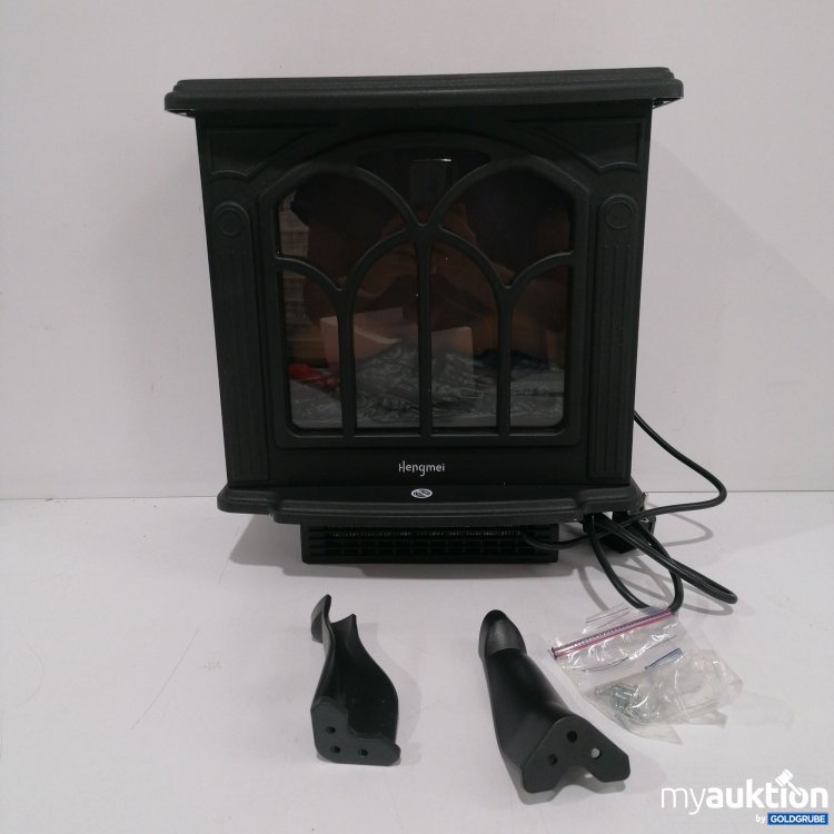 Artikel Nr. 826007: Hengmei LZQ Elektrokamin mit Heizung 750W/1500W mit Flammeneffekt 38x32x18 cm