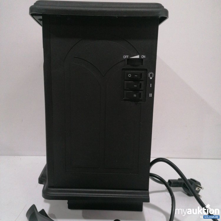 Artikel Nr. 826007: Hengmei LZQ Elektrokamin mit Heizung 750W/1500W mit Flammeneffekt 38x32x18 cm