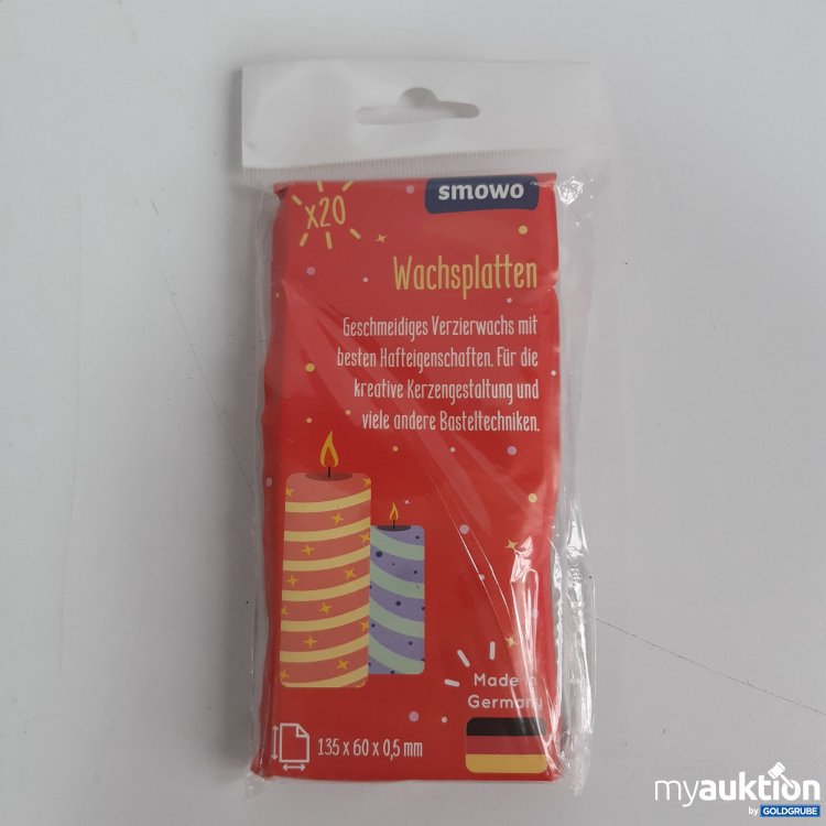Artikel Nr. 850007 Artikel Nr. 850007: Wachsplatten 135x70x0,5mm