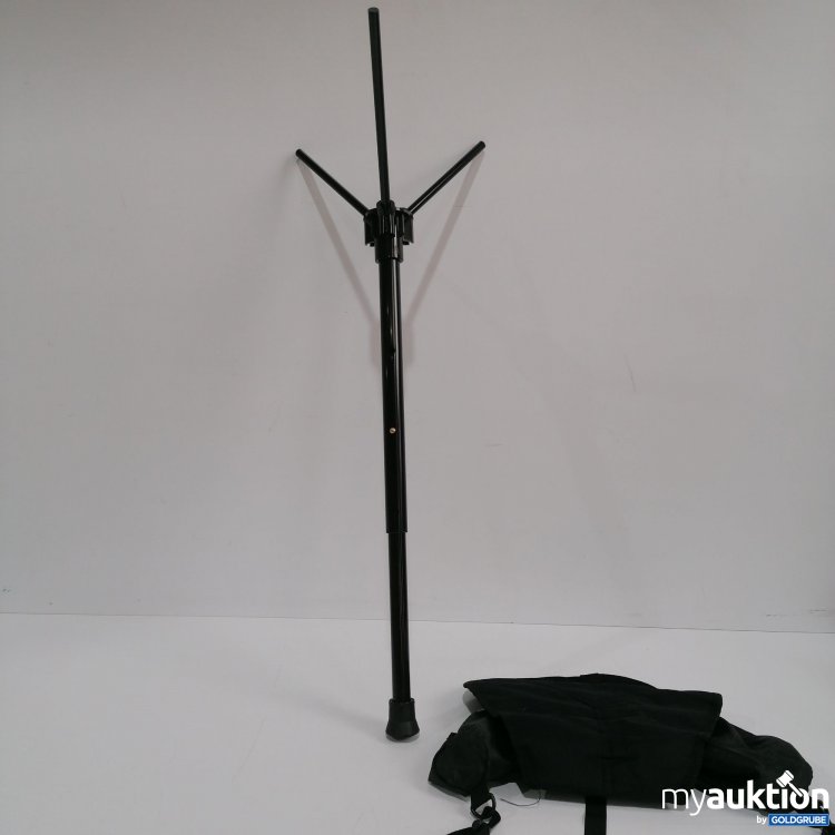 Artikel Nr. 857007 Artikel Nr. 857007: Tragbarer Klapphocker schwarz 43cm zum Verstellen