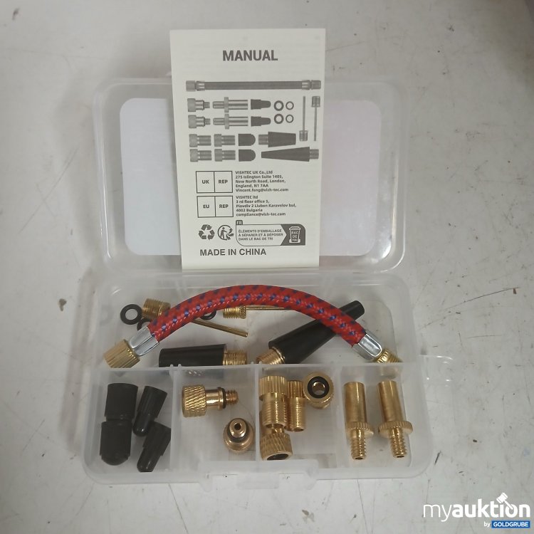 Artikel Nr. 875007: Henmi Fahrradventil Adapter Set