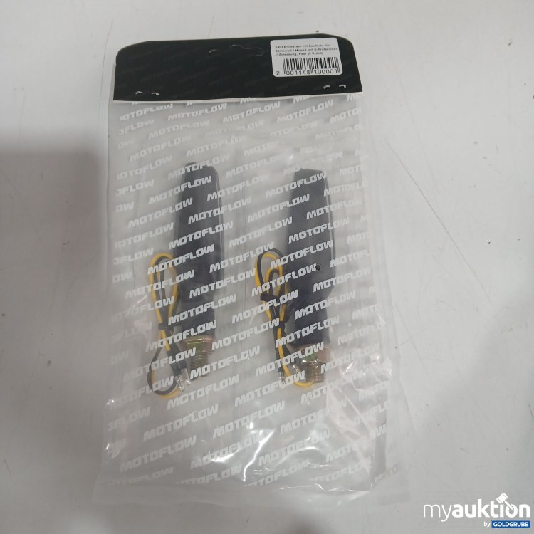 Artikel Nr. 889007 Artikel Nr. 889007: Motoflow LED Blinkerset mit Lauflicht für Motorrad / Moped mit E-Prüfzeichen