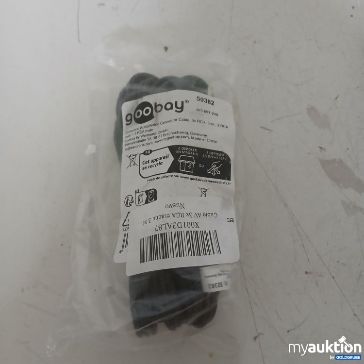 Artikel Nr. 902007: Goobay Audio/Video Connector Cable 50382 3m