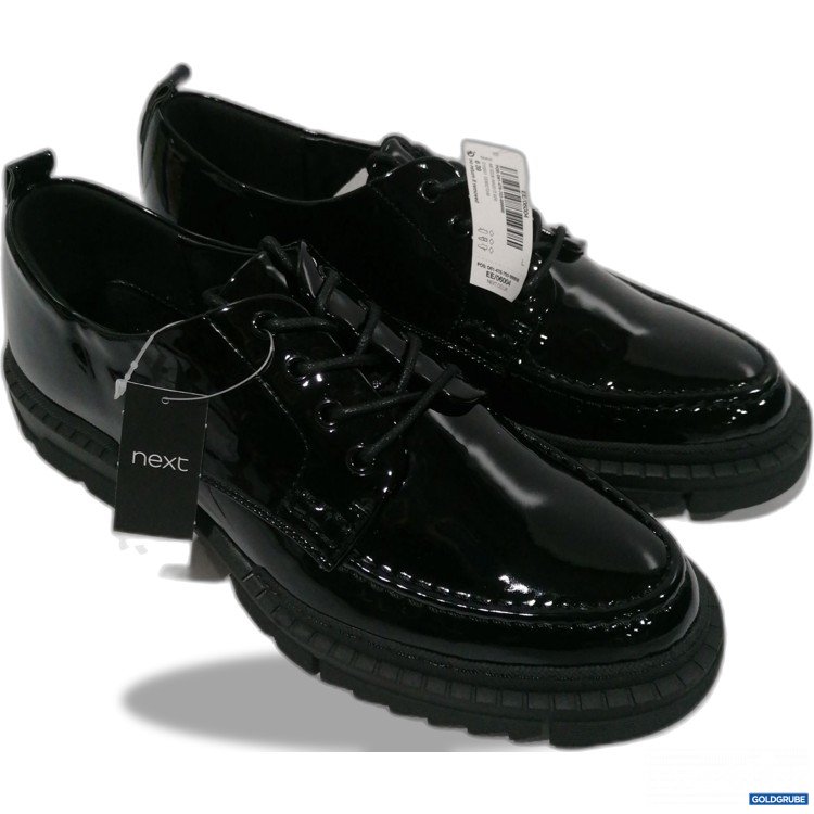 Artikel Nr. 914007: Black Lace-Up Schuhe