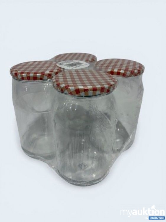 Artikel Nr. 925007: Einmachgläser 4er Pack 900ml