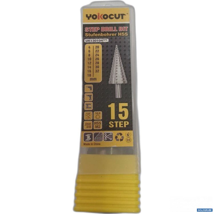 Artikel Nr. 938007: YOKOCUT Stufenbohrer HSS 15 STEP
