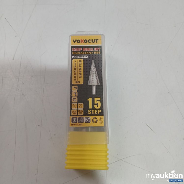 Artikel Nr. 938007: YOKOCUT Stufenbohrer HSS 15 STEP