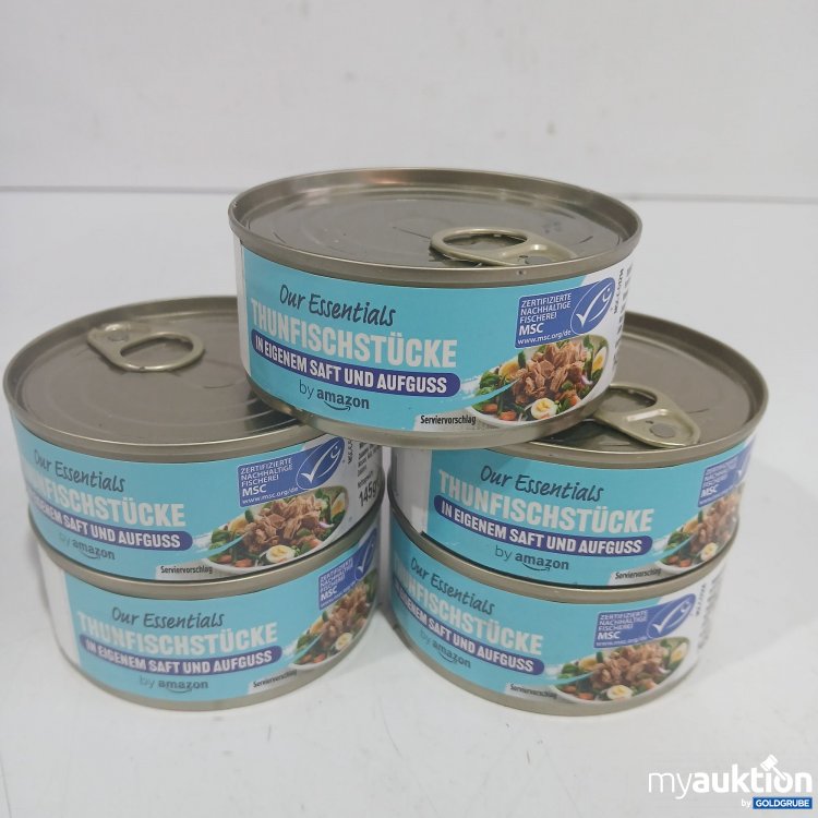 Artikel Nr. 970007 Artikel Nr. 970007: Thunfischstücke in eigenen Saft und Aufguss je 145g