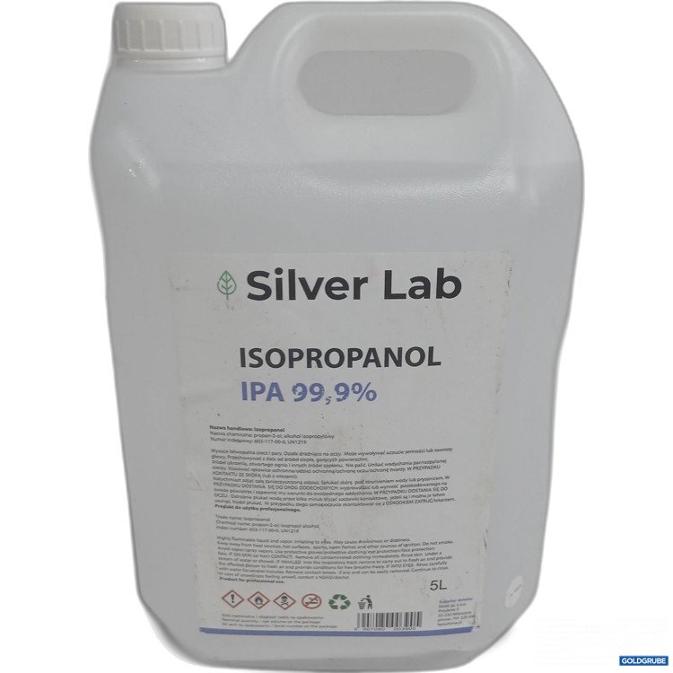 Artikel Nr. 980007 Artikel Nr. 980007: Silver Lab Isopropanol IPA99,9% 5L