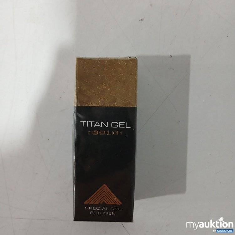 Artikel Nr. 523008: Titan Gel Gold Intim Gel für Männer 