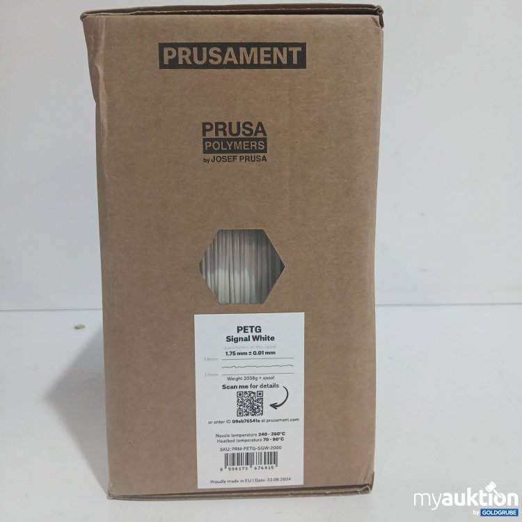 Artikel Nr. 858008 Artikel Nr. 858008: Prusament PETG Signal White 1,75mm