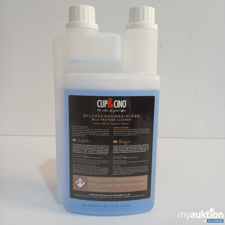 Artikel Nr. 873008 Artikel Nr. 873008: Cup&Cino Milchschaumreiniger 1000ml