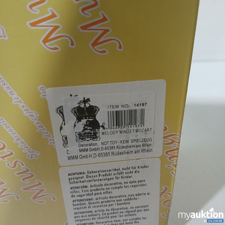 Artikel Nr. 888008: Music Box Melody Minuet Mozart 