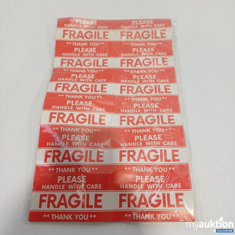 Artikel Nr. 895008: Fragile Aufkleber, Anzahl nicht ersichtlich