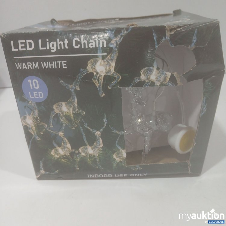 Artikel Nr. 912008 Artikel Nr. 912008: LED Light Chain Warm White Rentier