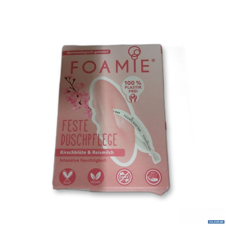 Artikel Nr. 918008: FOAMIE Feste Duschpflege Kirschblüte & Reismilch 80 g