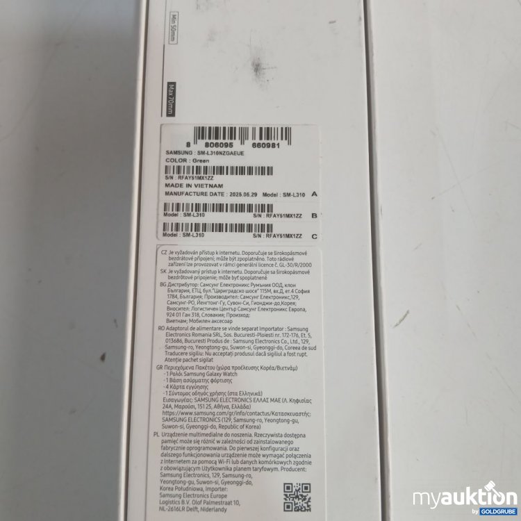 Artikel Nr. 919008: Samsung Galaxy Watch7 Smartwatch green