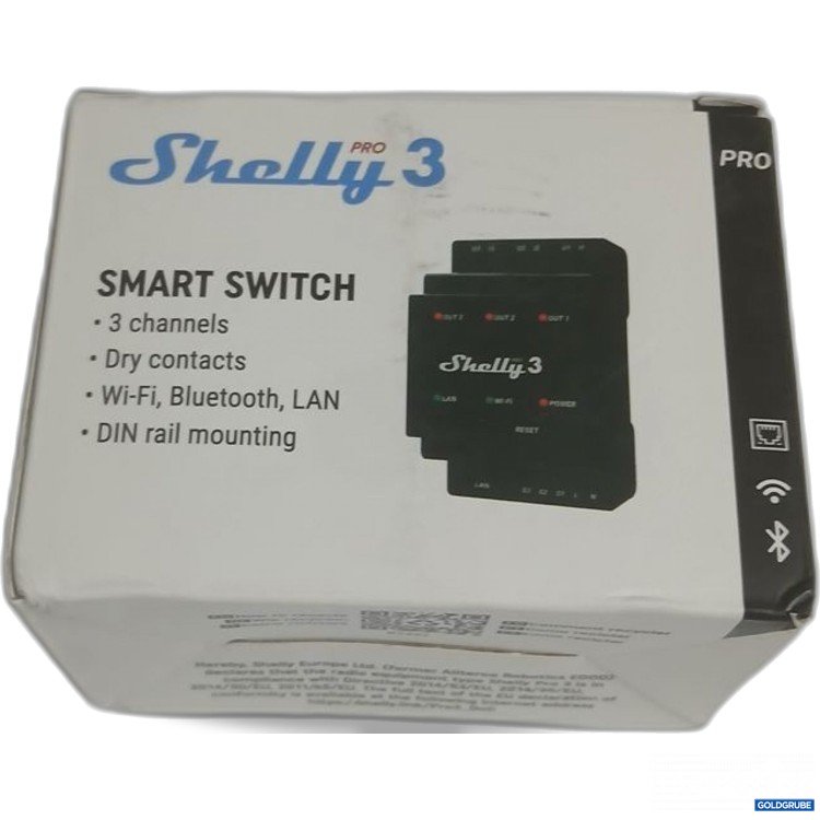 Artikel Nr. 922008: Shelly Smart Switch Pro 3 channels