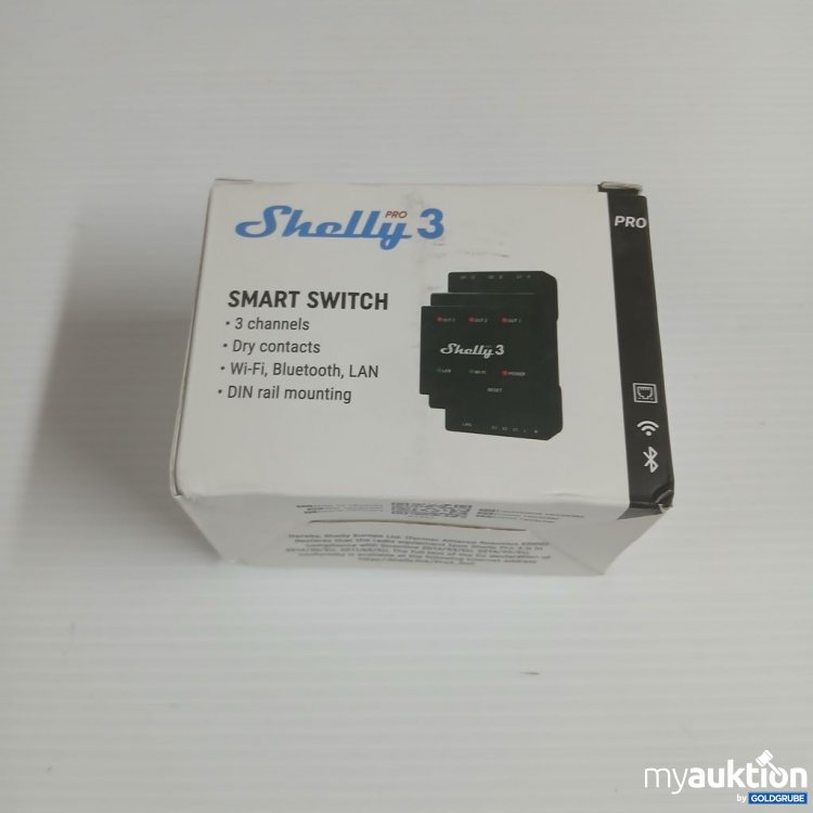 Artikel Nr. 922008: Shelly Smart Switch Pro 3 channels
