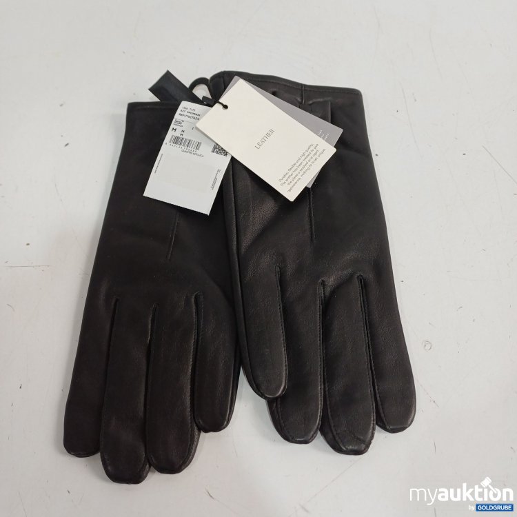 Artikel Nr. 961008: Mango Leder Handschuhe 
