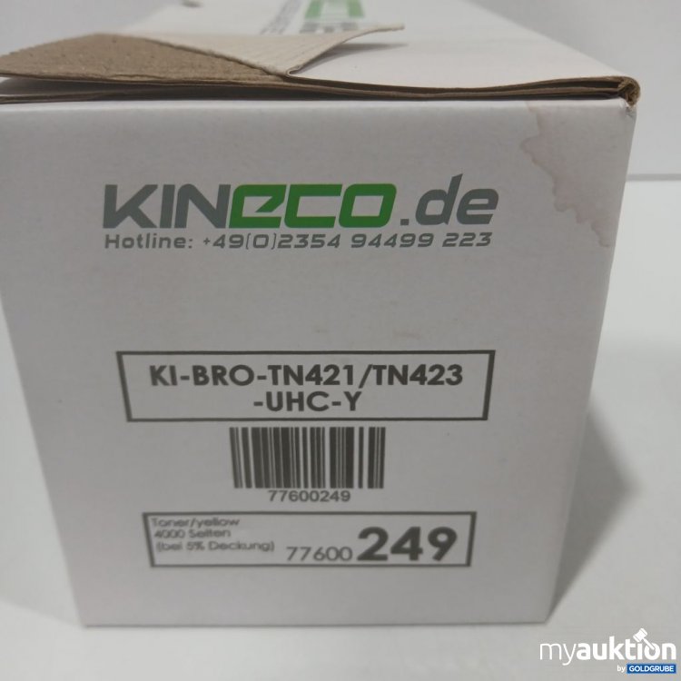 Artikel Nr. 962008: KI BRO TN421/TN423 UHC Y 77600249 Yellow