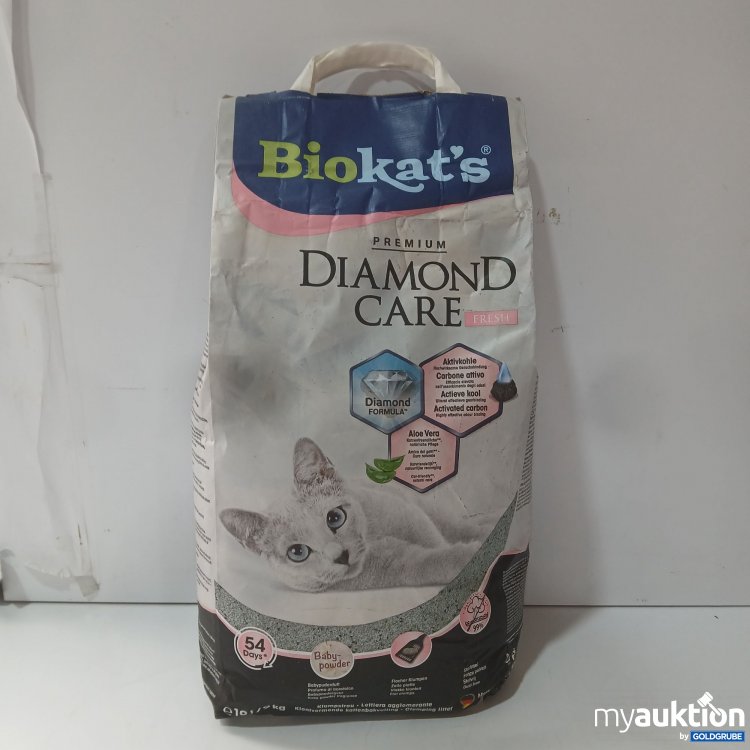 Artikel Nr. 981008 Artikel Nr. 981008: BioKats Premium Diamond Care Katzenstreu 10L
