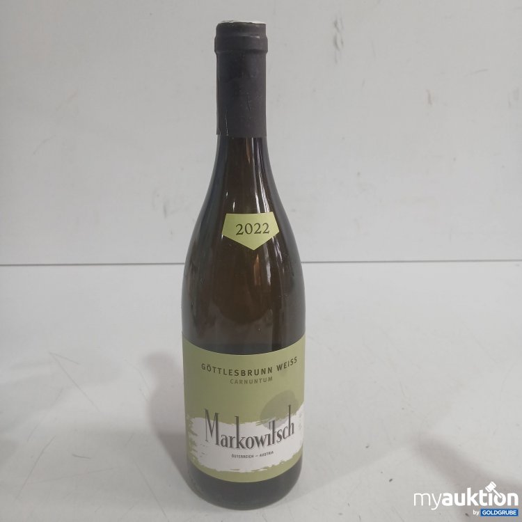 Artikel Nr. 991008 Artikel Nr. 991008: Markowitsch Göttlesbrunn weiss Carnuntum 750ml