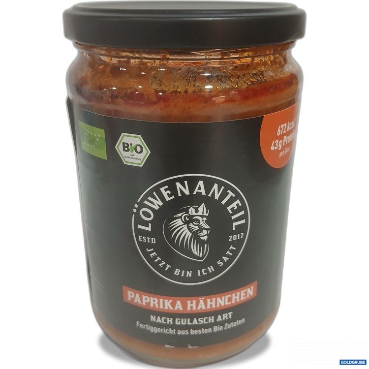 Artikel Nr. 993008 Artikel Nr. 993008: Löwenanteil Paprika Hähnchen nach Gulasch Art 570g