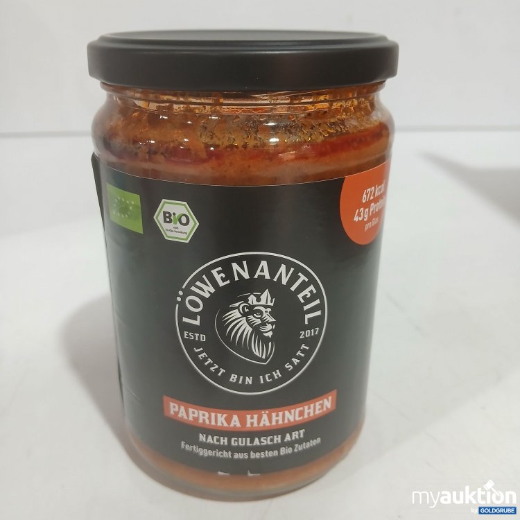 Artikel Nr. 993008 Artikel Nr. 993008: Löwenanteil Paprika Hähnchen nach Gulasch Art 570g