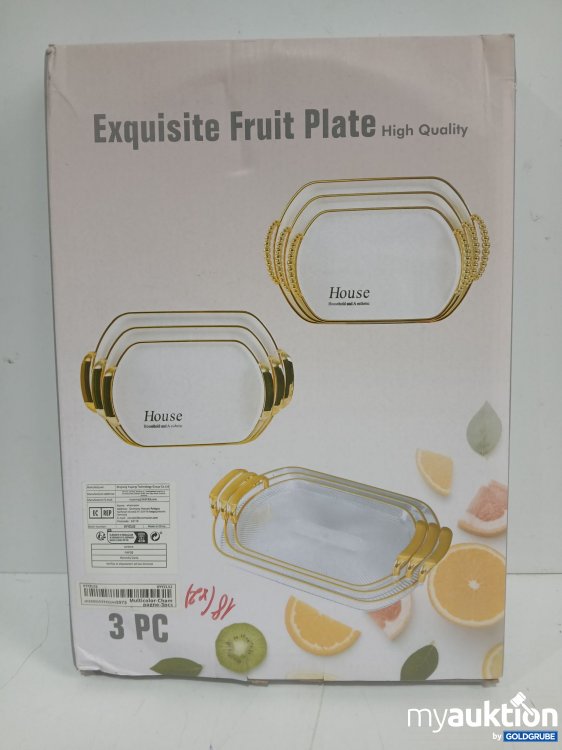 Artikel Nr. 995008 Artikel Nr. 995008: Exquisite Fruit Plate High Quality 3stk.