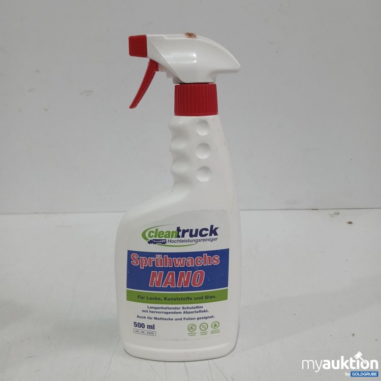 Artikel Nr. 472009: Cleantruck Sprühwachs NANO 500 ml