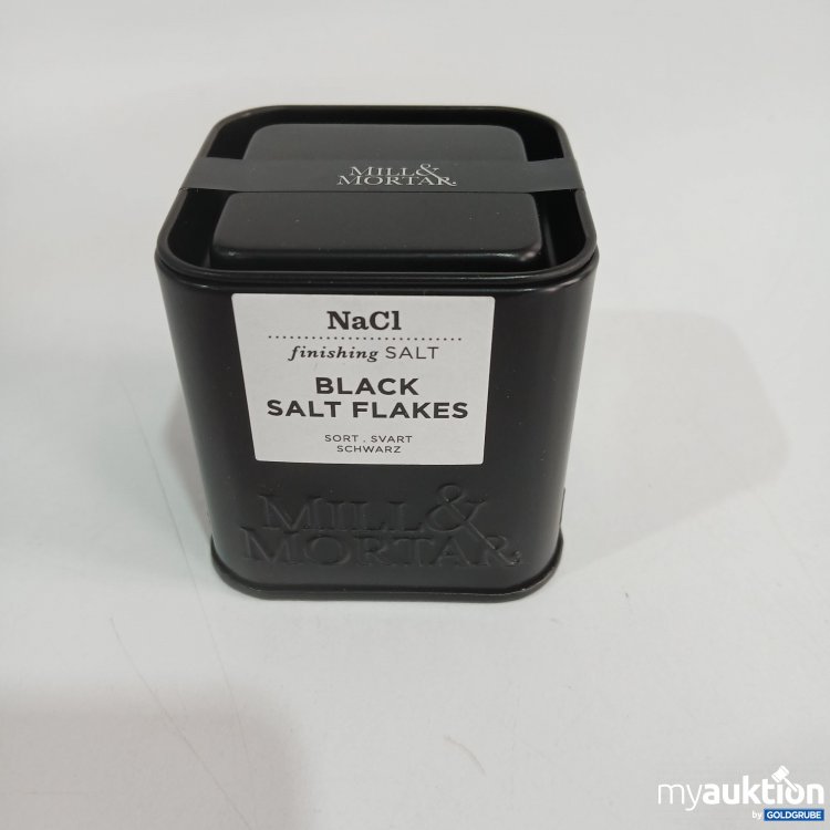 Artikel Nr. 816009 Artikel Nr. 816009: Mill&Mortar Black Salt Flakes 60g