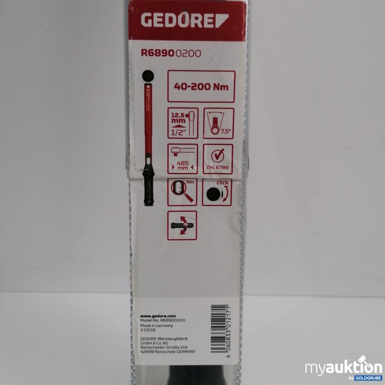 Artikel Nr. 857009 Artikel Nr. 857009: Gedore R68900200, 40-200Nm