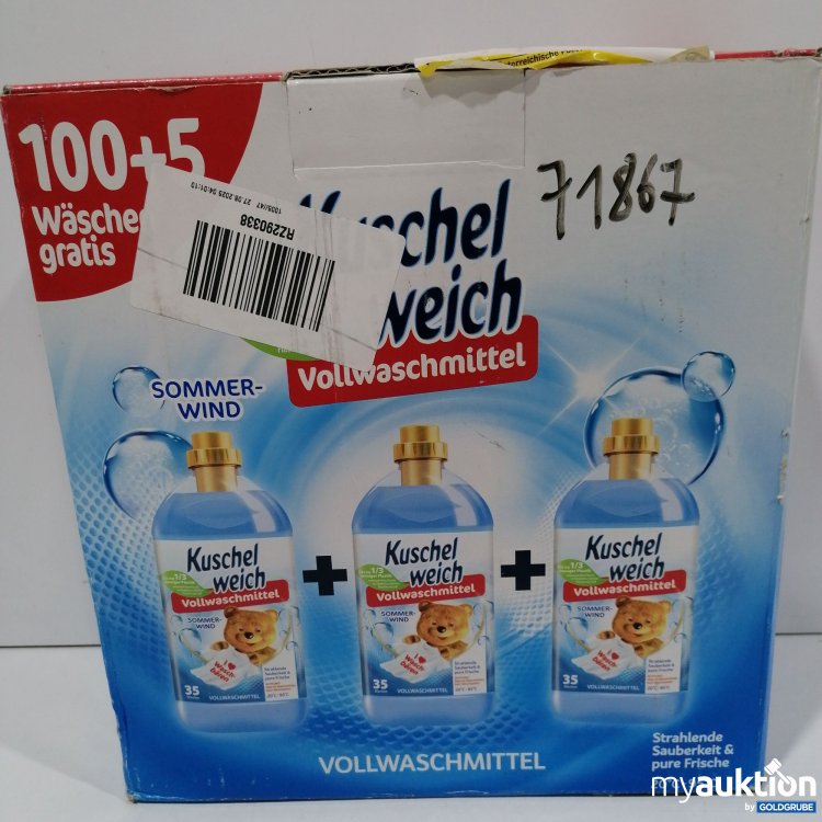 Artikel Nr. 891009: Kuschelweich Vollwaschmittel Sommerwind 3x35Waschgänge