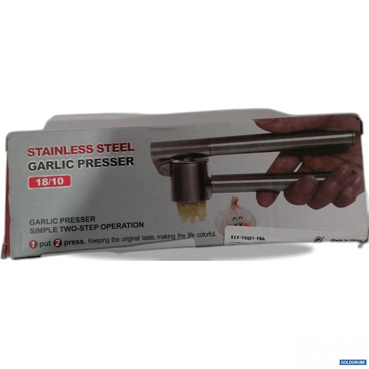 Artikel Nr. 898009: Stainless Steel Knoblauchpresse 