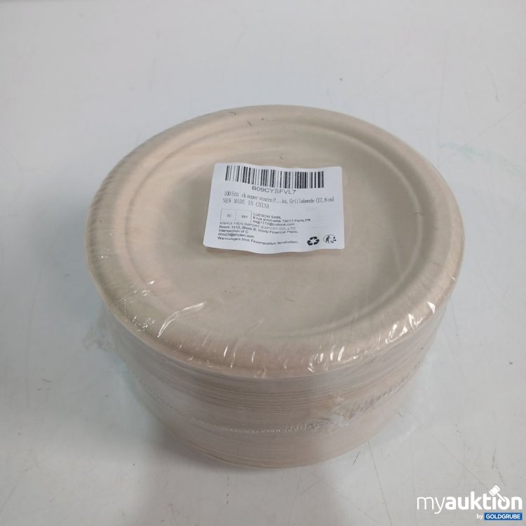 Artikel Nr. 904009: Einweg-Pappteller rund 17.8 cm