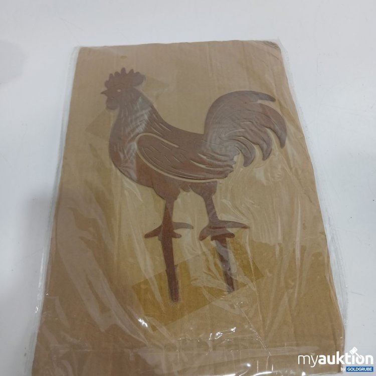 Artikel Nr. 920009: Huhn Deko rostig ca. 30cm