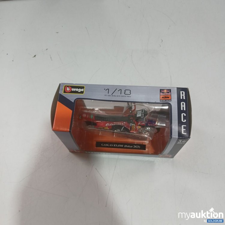 Artikel Nr. 938009: Bburago Red Bull KTM GASGAS RX450F Dakar 2023 Modellfahrzeug