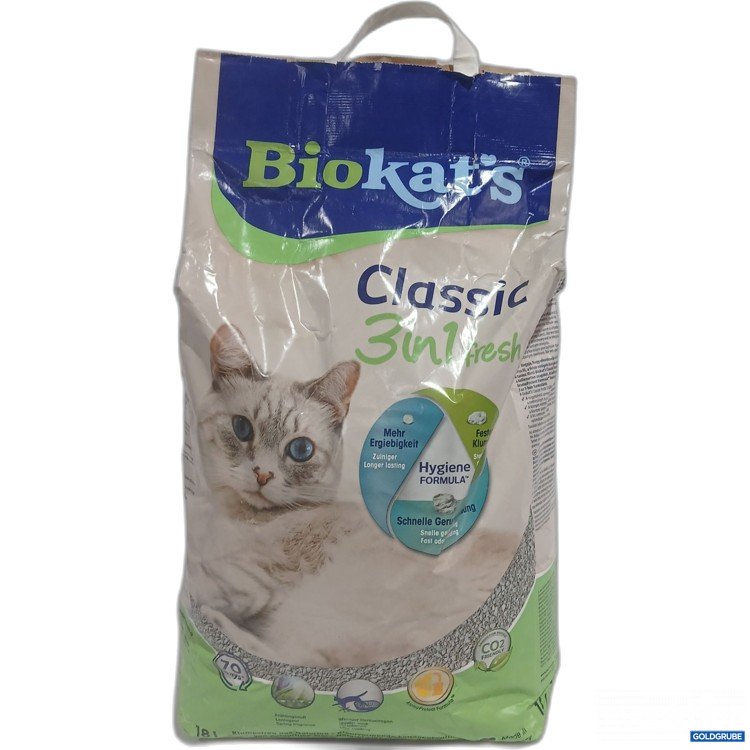 Artikel Nr. 973009: Bio Kats classic 3in1 fresh Katzenstreu 18L