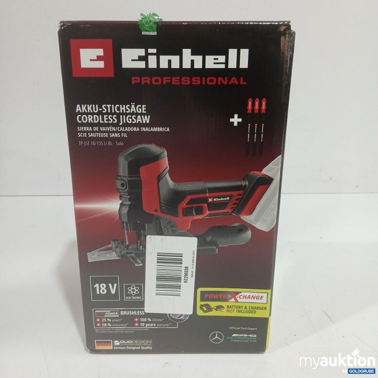 Artikel Nr. 979009: Einhell Akku-Stichsäge TP-JST 18/135 Li BL-Solo 