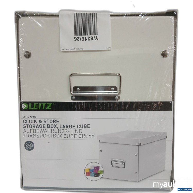 Artikel Nr. 995009 Artikel Nr. 995009: LEITZ Aufbewahrungs und Transportbox Cube Gross