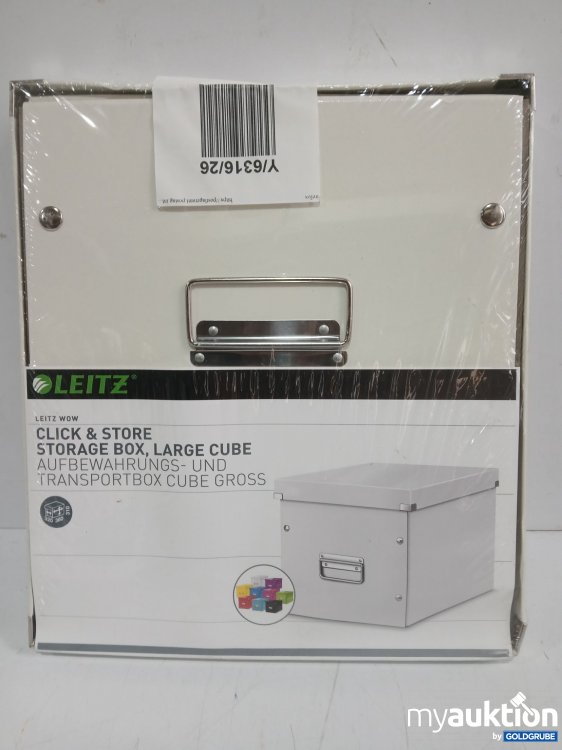 Artikel Nr. 995009 Artikel Nr. 995009: LEITZ Aufbewahrungs und Transportbox Cube Gross