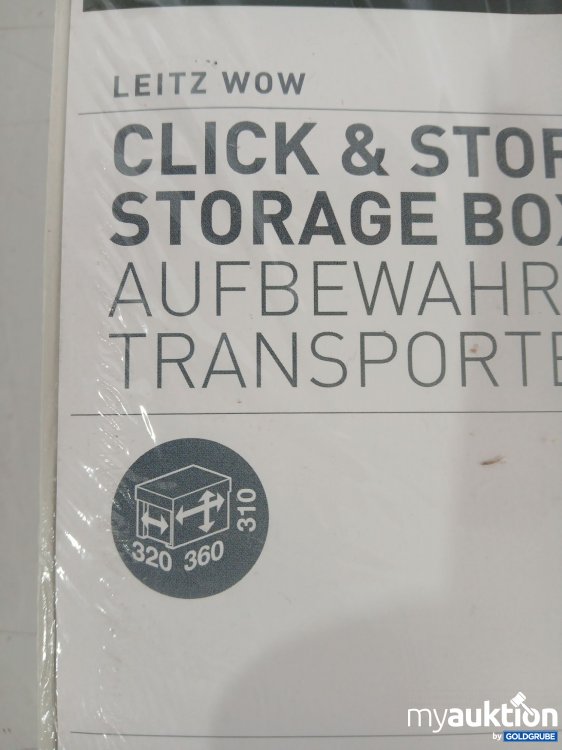 Artikel Nr. 995009 Artikel Nr. 995009: LEITZ Aufbewahrungs und Transportbox Cube Gross